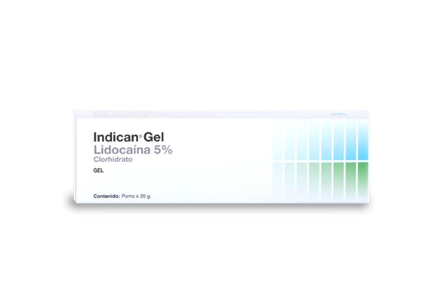 Indican Gel lidocaina 5% SIDUS