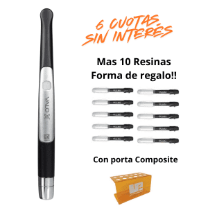 LAMPARA LED VALO X ULTRADENT + 10 resinas Forma