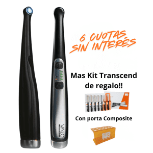 LAMPARA GRAND VALO ULTRADENT + Kit Transcend
